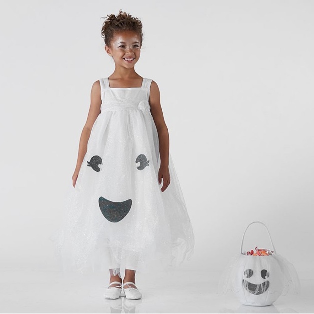 PotteryBarn Kids girls light up ghost costume